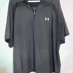 Under Armour Black Quarter-zip Shirt